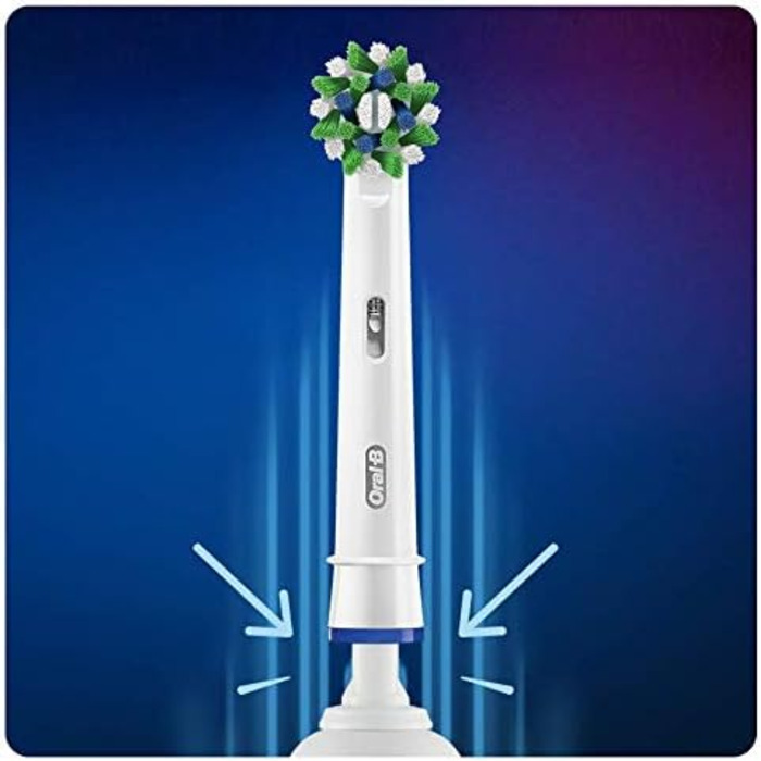 Змінні щітки Oral-B 3D White з технологією CleanMaximiser 5 Testine 5 шт. (1 упаковка)