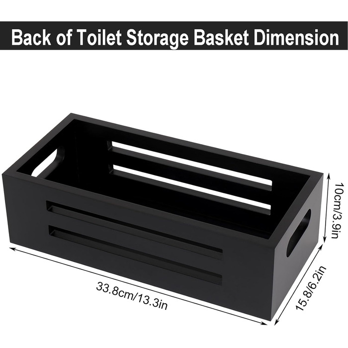 Декоративна коробка для ванної кімнати HTAYUXWO, тримач для туалетного рулону, кошик для туалетного бачка, рулон туалетного паперу, сільські декоративні коробки для кухонного приладдя, кошики для зберігання у ванних кімнатах
