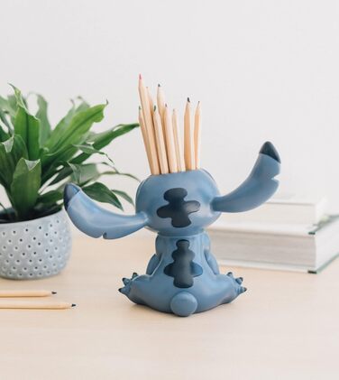 Тримач для олівців Grupo Erik Walt Disney Desk Organizer - Тримач для олівців Lilo and Stitch Figure - Настільні аксесуари Disney Merchandise - Органайзер для ручок Diseny Merch