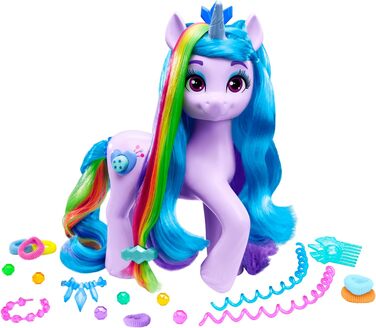 My Little Pony Tell Your Story Rainbow Styles Izzy Moonbow Unicorn Toys, My Little Pony Tell Your Story Rainbow Styles Izzy Moonbow Unicorn Toys