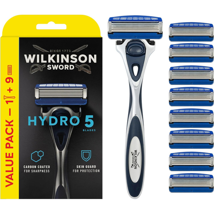 Бритва для захисту шкіри Wilkinson Sword Hydro 5 з 8 змінними лезами