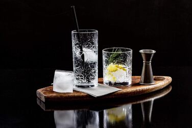 Кружка ILIOS Double Old Fashioned Graffity Jazz, об'єм 0,31 л, 6 стаканів Graffity Jazz (кружка)