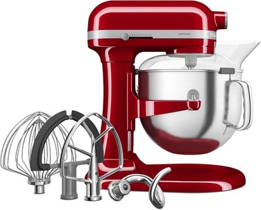 Міксер KitchenAid Artisan з висувною чашею, Empire Red, 6,6 л