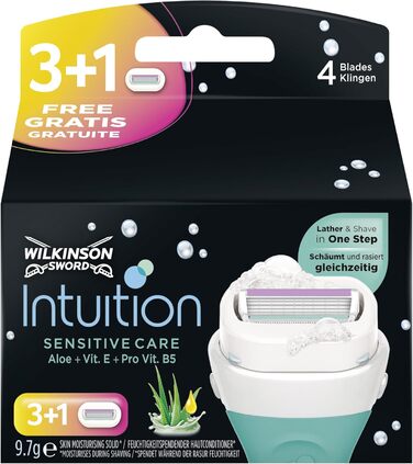 Леза для бритви Wilkinson Sword Intuition Sensitive Care для жінок, 31 шт.