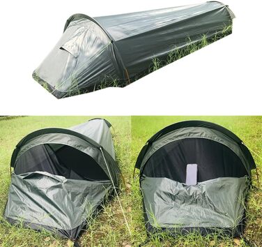 Одномісний намет Bivy Tent Одномісний намет для сну Рюкзак Bivy Tent Водонепроникний спальний мішок для виживання Кемпінг Bivy Tent Для використання на відкритому повітрі