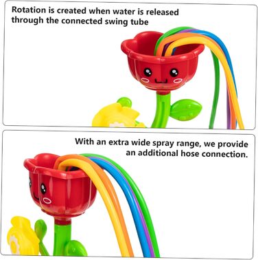 Полив квітів садовий розбризкувач іграшка вуличні іграшки для дітей водні іграшки для дітей водні іграшки іграшки для ванни водні іграшки для басейну Abs Кольорові