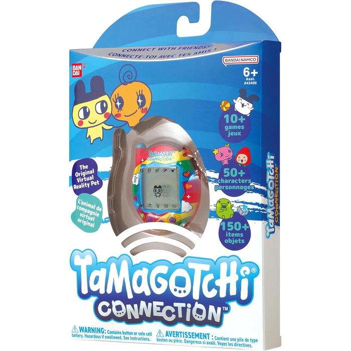 TAMAGOTCHI Bandai Connection Digital Pet RAINBOW SKY Shell, TAMAGOTCHI Bandai Connection Digital Pet RAINBOW SKY Shell