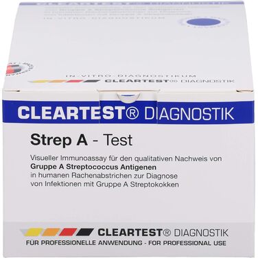 Касетний тест Strep A (упаковка з 20 шт.), 02886433