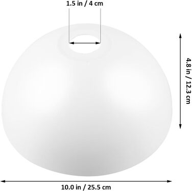 Абажури для торшерів Абажури Пластикові чохли для ламп Абажури люстри Купольний абажур Покриття лампи для торшерів, 4 шт.