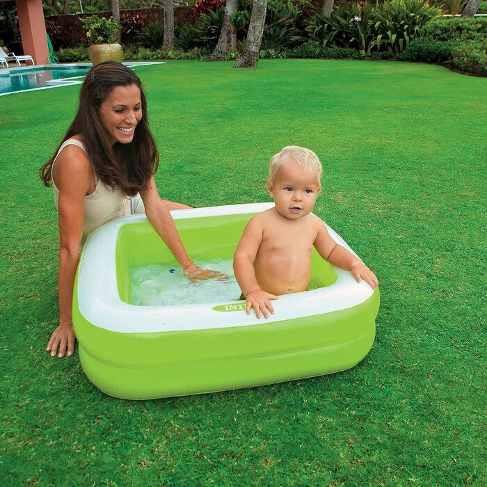 Басейн Intex Baby Pool Play Box Pool, різні кольори, 85 x 85 x 23 см, різні кольори