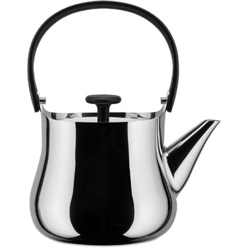 Чайник Alessi NF01 'Cha з полірованої нержавіючої сталі, 90 мл, 3,7 x 16,5 x 4,3 см