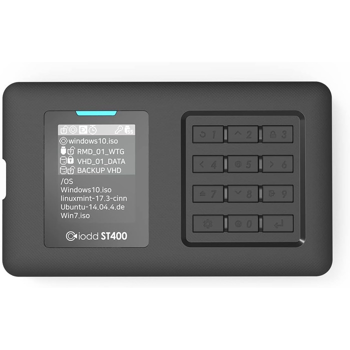 Віртуальний диск 2,5-дюймовий корпус (IODD ST400(USB-C,NextGen)), 2541/ST400