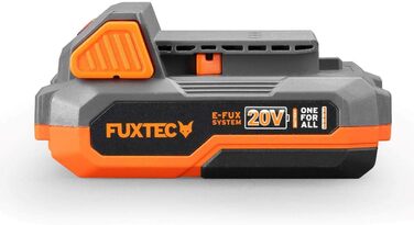 Акумуляторна система розпилення фарби FUXTEC 20V FX-E1CSP20-SET - Фарборозпилювач об'ємом 1 л - Фарборозпилювач з 3 схемами розпилення та різними насадками - Розпилювач 600 мл/хв - В комплекті акумулятор та зарядний пристрій з акумулятором та зарядним при