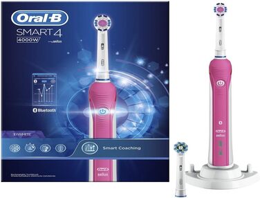 Електрична зубна щітка Oral-B 4210201177487 Smart 4 4000 Вт на базі Braun