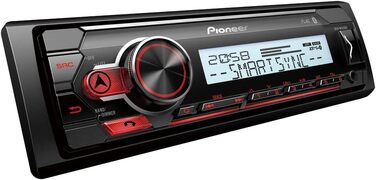 Автомагнітола Pioneer MVH-MS410BT захищена від бризок