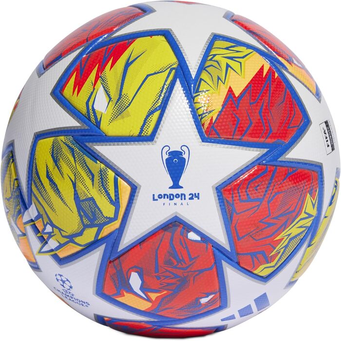 М'яч Adidas UEFA UEFA Champions League FIFA Quality Ball IN9334, унісекс-футбольні м'ячі, білий, 4 EU