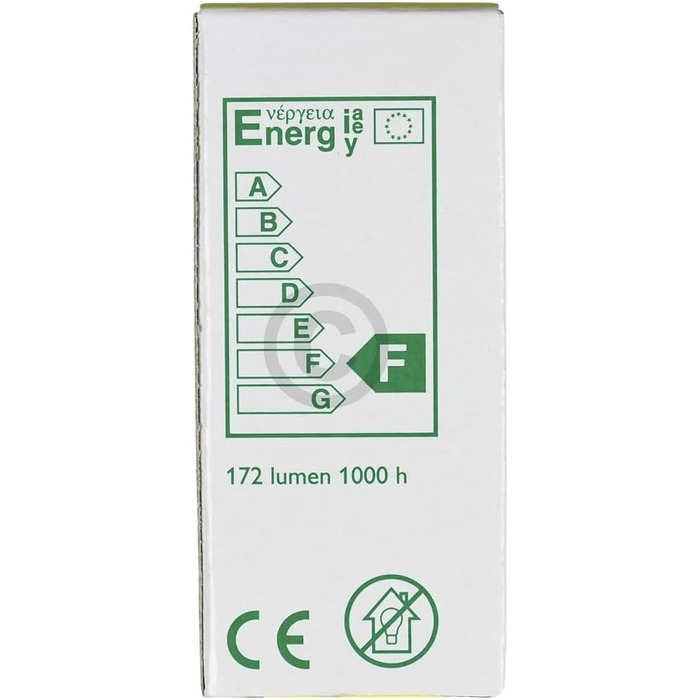 Лампа eVendix E14 25W сумісна з BOSCH 00032196 25mmØ 56mm маленька 230/240V для мікрохвильової печі