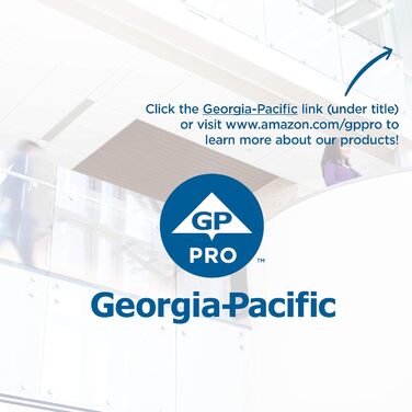 Паперовий рушник Georgia Pacific Professional 21000, 24 x 24 см, білий, 125 шт. (16 шт. ) Упаковка без розчарувань