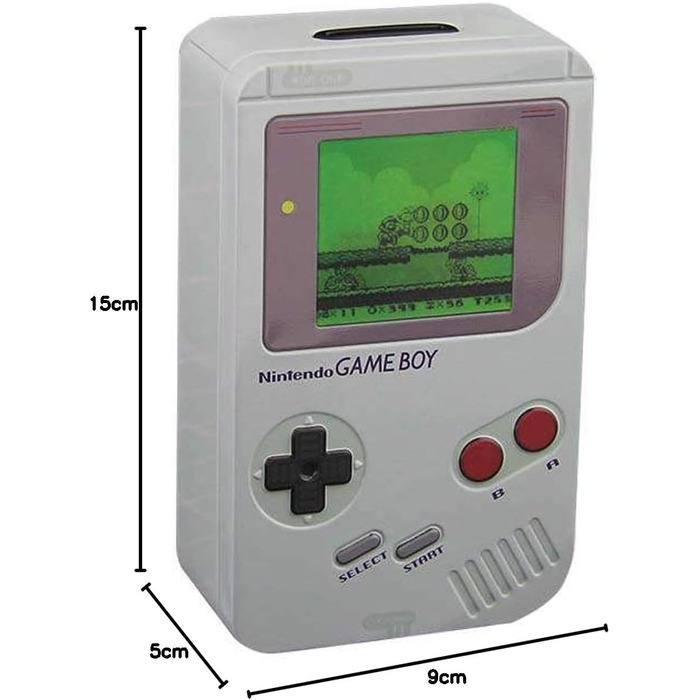 Paladone Nintendo Game Boy Money Box Retro, Paladone Nintendo Game Boy Money Box Retro