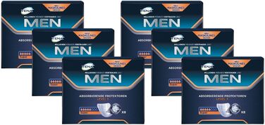 Вкладиші TENA For Men Level 1 - 4 упаковки / 4 x 24 96 шт. (8 шт. (6 упаковок))