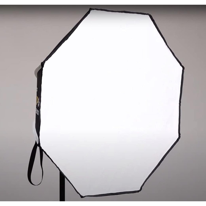 Імпульсне фото SMDV Softbox Speedbox-Flip 24 60 см Ø 525 x 130 мм Готовий до використання за 1 секунду З адаптером для Godox V1 24 FLIP C