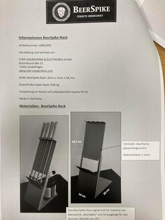 Набір для заходів Пивний колос, можна мити в посудомийній машині