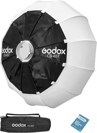 Ліхтар софтбокс м'яке освітлення та модифікатор фотографії для Godox SL-60W SL60IID SL60IIBI UL150 UL150II UL150IIBI AD600BM VL150 VL300 та студійного відео світла, 65T 65