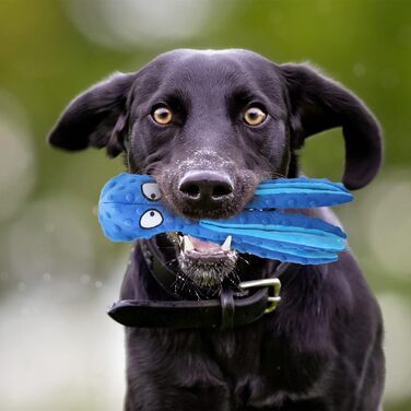 Іграшки для собак Squeaky, 2 упаковки іграшок для восьминіжок для домашніх тварин, бавовняні іграшки для жування собак без наповнення (синій фіолетовий)