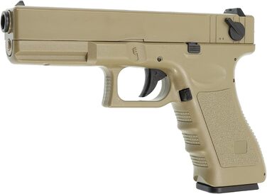 Дж кал. 6мм в комплекті з патчем OpTacs, 18 Softair Airsoft Pistol CM030 AEP TAN 0,5