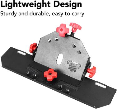 Тримач 45-градусного скосу, інструмент для скосу металокерамічної плитки, тримач скосу для кутової шліфувальної машини, відрізної та шліфувальної машини (червоний гвинт)