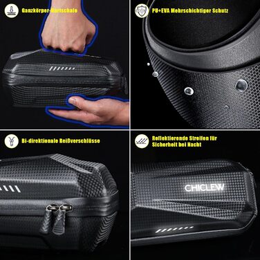 Сумка на кермо E Scooter Bag Quick Release для самокатів Xiaomi MI Mijia M365 та Segway Ninebot E ES1/ES2/ES3/ES4, місткість 2 л