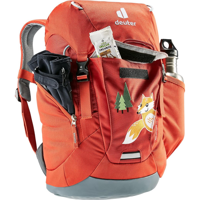 Дитячий рюкзак deuter Unisex Forest Fox 14 л (1 упаковка) Помаранчевий (лавовий перець) 14 довгих одномісних