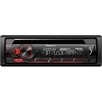 Автомагнітола 1DIN CD-тюнер з RDS Bluetooth MP3 Вхід USB та AUX Система гучного зв'язку Додаток Smart Sync 13-смуговий еквалайзер Керування iPod, 420BT