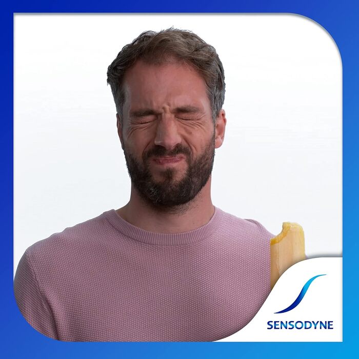 Зубна паста Sensodyne MultiCare ніжна біла, 4 шт. 75 мл, щоденна зубна паста з фтором, для чутливих зубів біла зубна паста з фтором