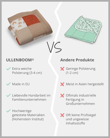 Повзуча ковдра для дитини 120x120 см, 100 матеріали Oeko-TEX, Зроблено в ЄС, товста та м'яка підкладка, - ідеально підходить як дитяча ковдра та ігрова ковдра для дитини (веселка, 140 x 140 см)