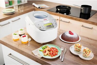 Мультиварка Tefal RK8121 45в1 45 автоматичних програм приготування Відкладений старт Функція збереження тепла Велика ємність (5 л) Нержавіюча сталь LC-дисплей Книга рецептів та аксесуари