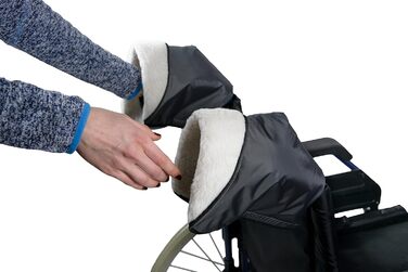 Рукавички для інвалідних візків, 1 пара, 24 Rollator Gloves