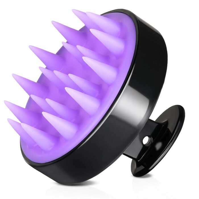 Щітка для шампуню для волосся Scalp Massager Cozycom Scalp Scrubber Відлущувальний скраббер для волосся Щітка від лупи Щітка для душу з м'якою довгою силіконовою щетиною для всіх типів волосся