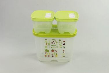 Холодильник TUPPERWARE 1,8 л високий 375 мл (2) лайм KlimaOase Klima P 23822