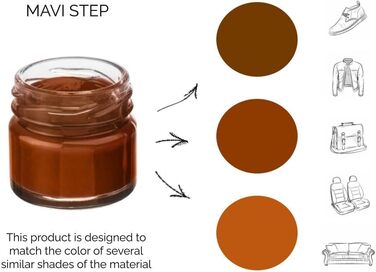 Набір для догляду за взуттям MAVI STEP Aurora із замші та нубуку - Розкішний набір для догляду за взуттям - 109 коричневий сірий пісок, 110 світло-коричневий червоний, One size