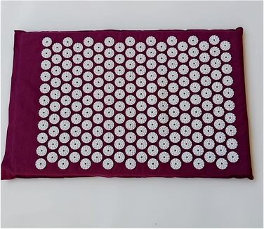 Масажна подушка DUnLap Точковий масаж знімає біль у спині Spike MAT Massager (Appro.62*38см) Подушка Акупунктура Масажний килимок для йоги/Подушка Масажна подушка (Розмір Синій Комплект)