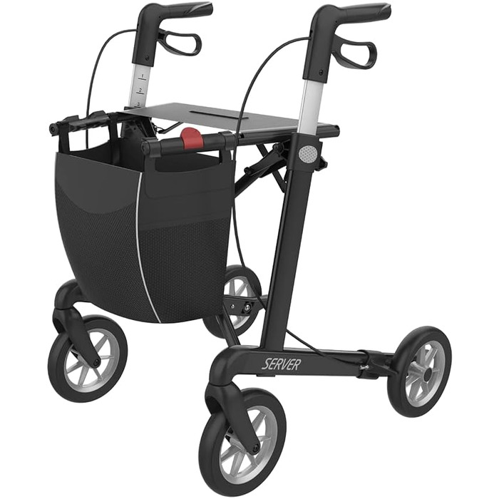 Шини Rehasense Server Aluminium Lightweight Rollator black L - 62 см TPE