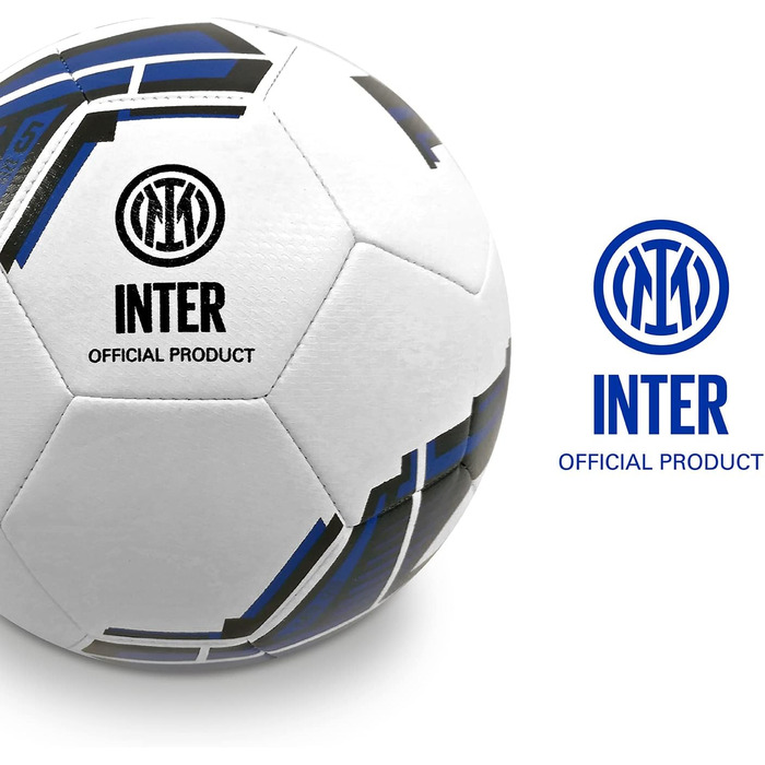 Зшитий футбольний м'яч INTER MILANO - Офіційний продукт - Розмір 5 - 400 г - 13642