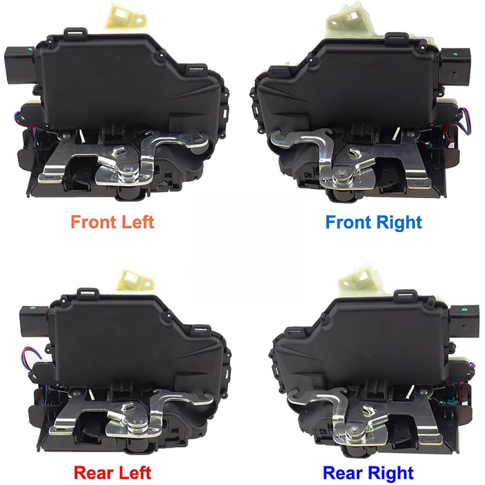 Привід замка задніх дверей для Passat B5 для гольфу, для Jetta Mk4 для жука, привід дверного замка 3B1837015A Привід дверного замка передній задній лівий правий бічний передній правий