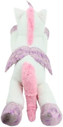 М'яка іграшка Sweety Toys 8056 XXL Єдиноріг Пегас 130 см білий, білий