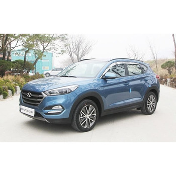 Набір вітрових дефлекторів AUTO CLOVER Chrome для Hyundai Tucson 2015-2020 (6 предметів)