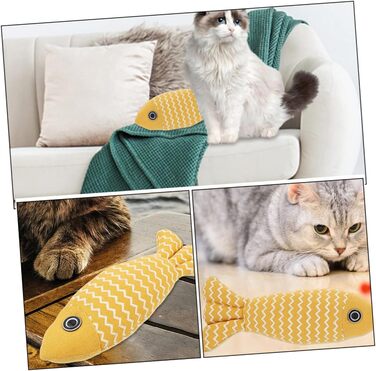 Плюшева іграшка Toy Pillow for Cat Biting Toy for Cats Pet Cat Pillow, 5pcs Catnip Doll Toys for Pets Cat Toys for Indoor Cats