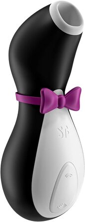 Вібратор Satisfyer Pro Penguin нового покоління з натискною хвилею Кліторальна присоска з 11 режимами вібрації Накладний вібратор з технологією акумуляторної батареї Еротичні секс-іграшки для жінок Водонепроникність (IPX7)