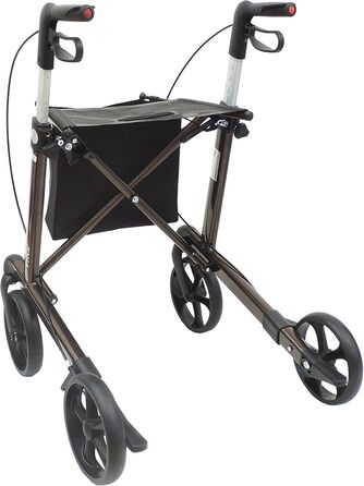 Висота сидіння Russka Rollator Vital 62 см / мокко