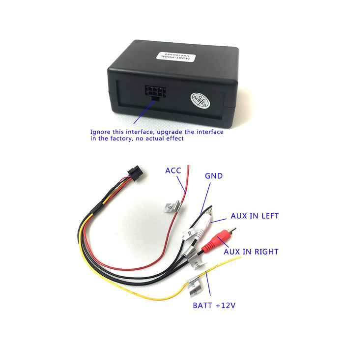 Волоконно-оптичний MOST AUDIO GATEWAY для Porsche Cayenne Cayman Mercedes ML GL R CLK Class W164 W541